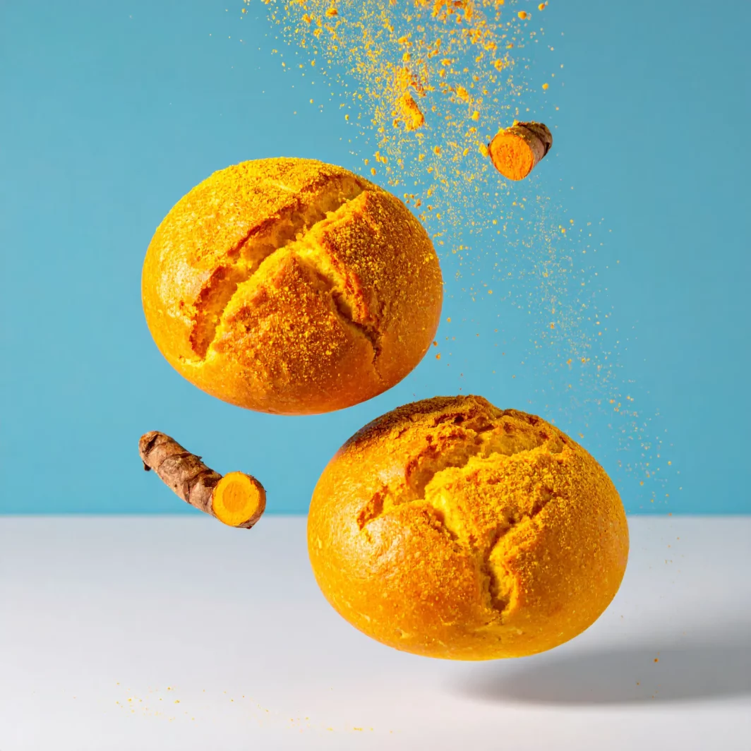PANE CURCUMA - Mix completo alla curcuma, limone in polvere e semi di lino